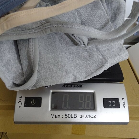 Nautica 3 Pack Seamless Padded Bra Bralette 2X 38DD 40C 40D Blue Tan Gray NEW - Picture 11 of 11